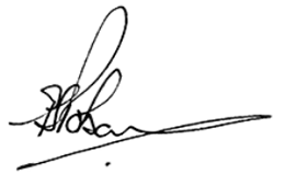 Peter Polson signature