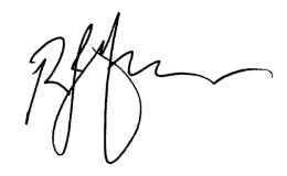 Richard Howes signature